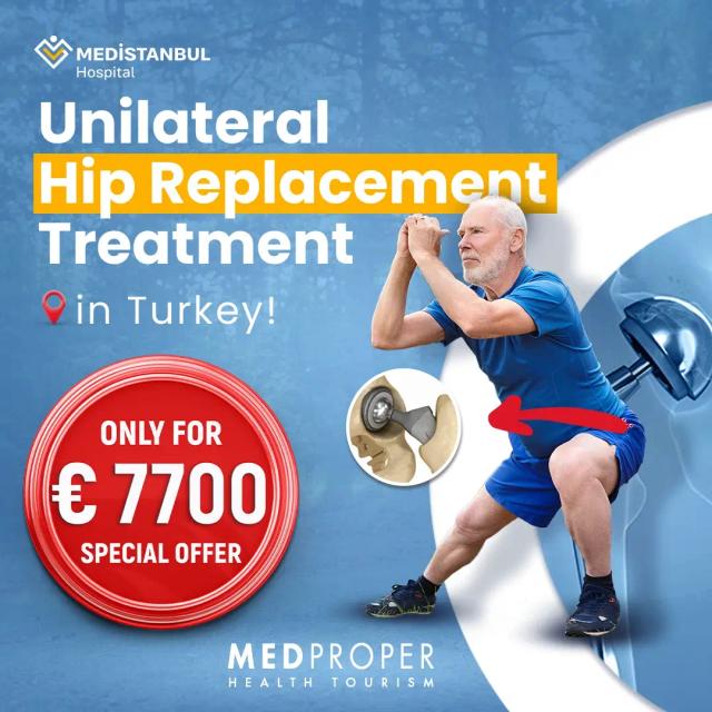 unilateral-hip-replacement-surgery-medistanbul-hospital