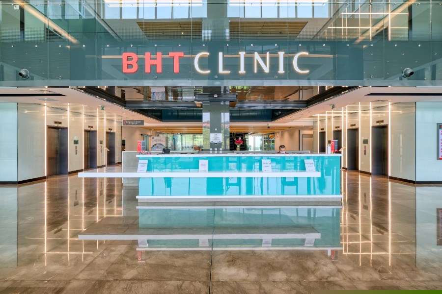 Main lobby reception area